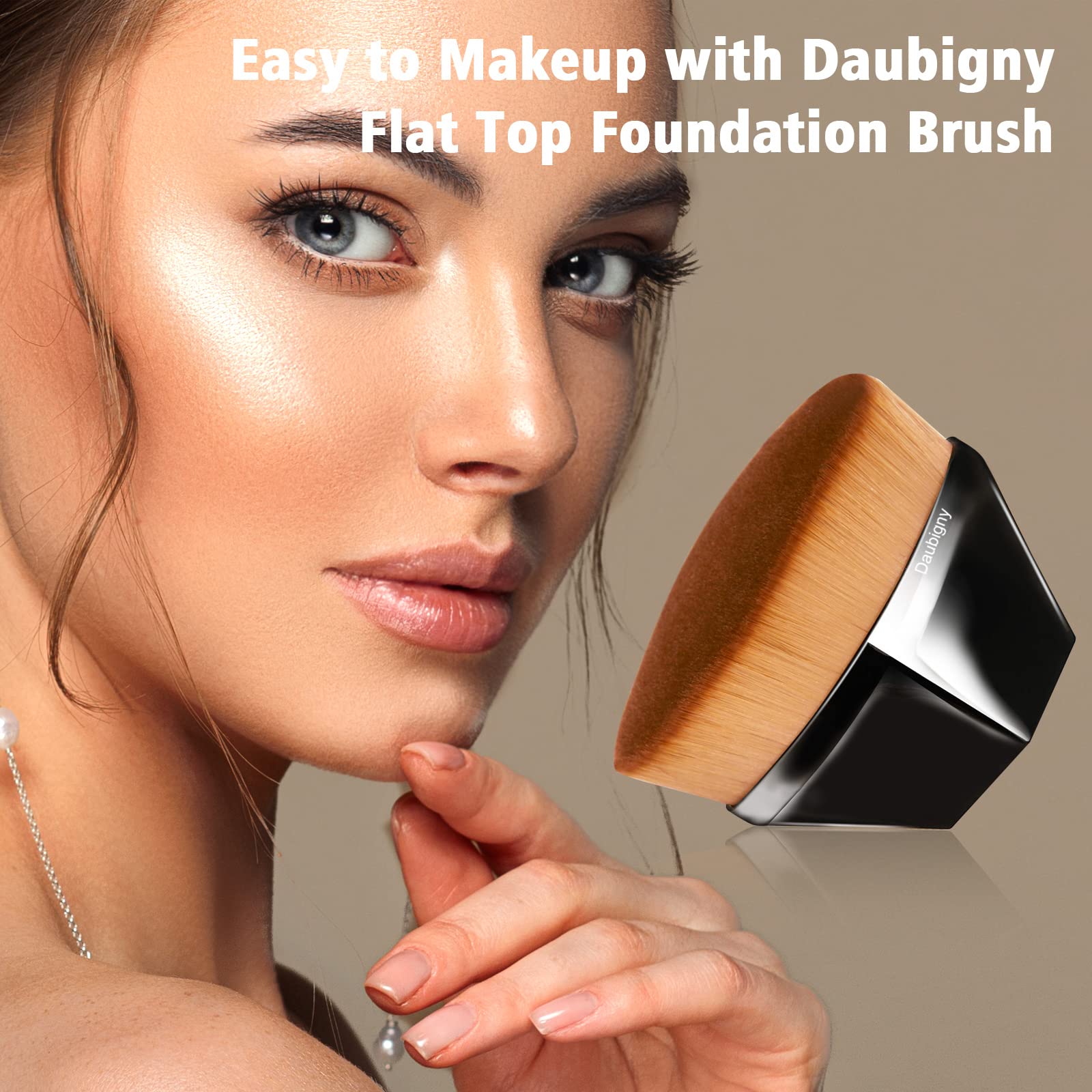 Daubigny dense bristles minimize product waste for flawless coverage