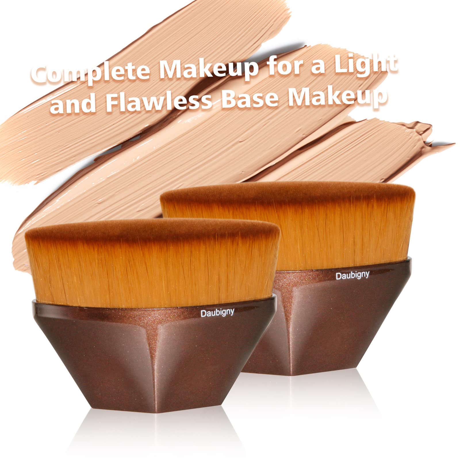 Daubigny foundation brush gift-ready packaging enhances gifting experience.