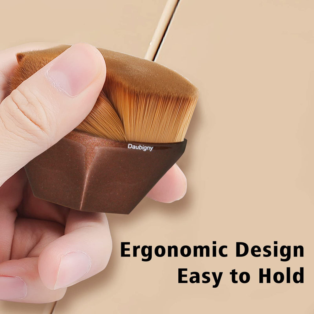 Daubigny foundation brush multi-application for powder, liquid, and cream.