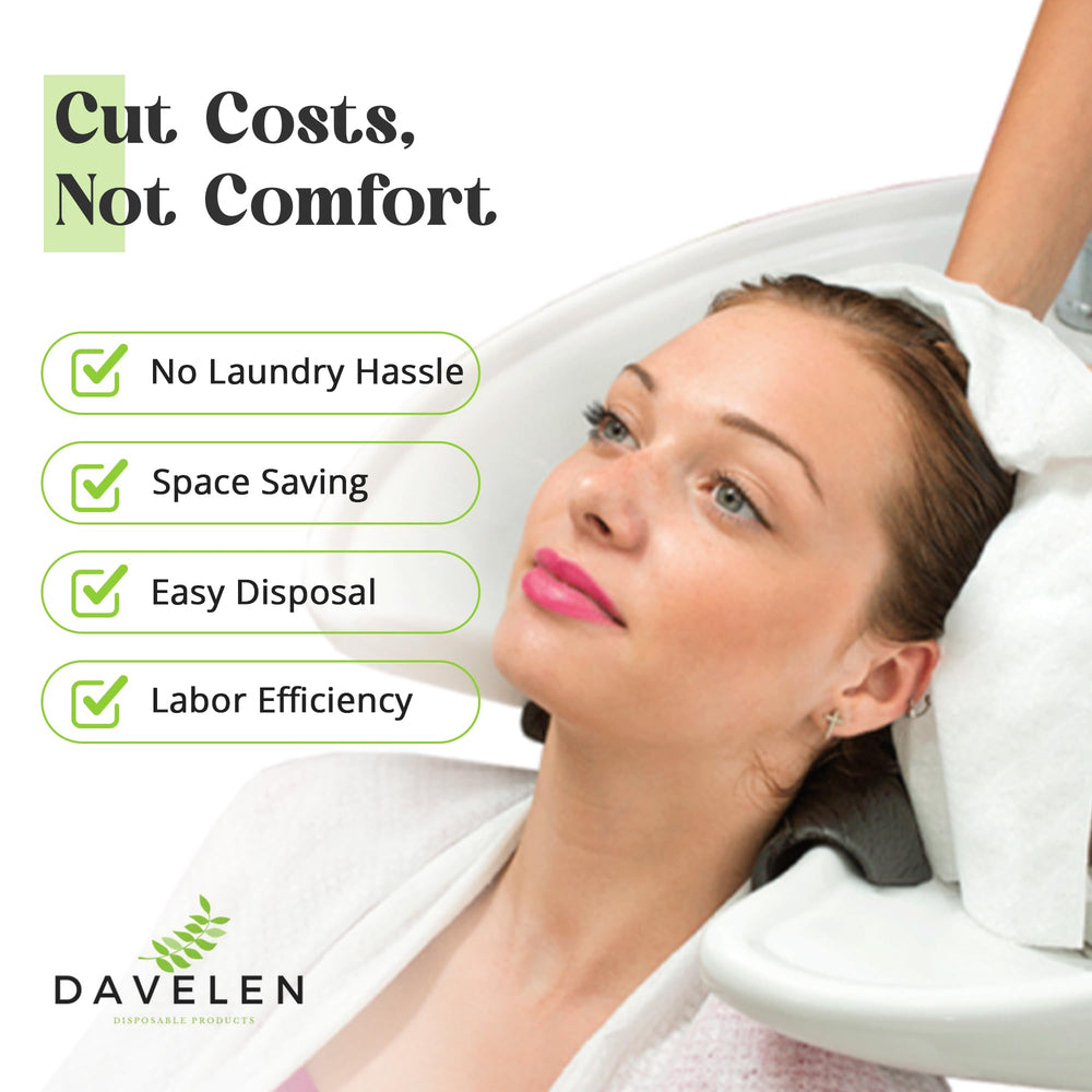 DAVELEN space-saving disposable towels help free floor space for equipment
