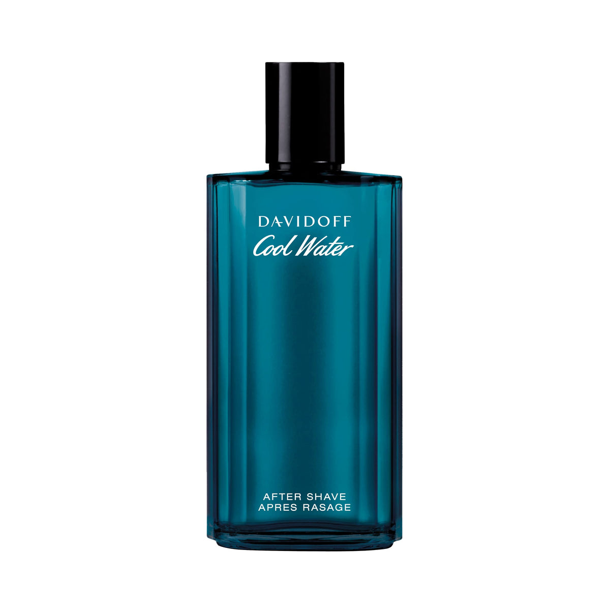 Davidoff Cool Water after shave splash bottle front view for a refreshing post-shave routine