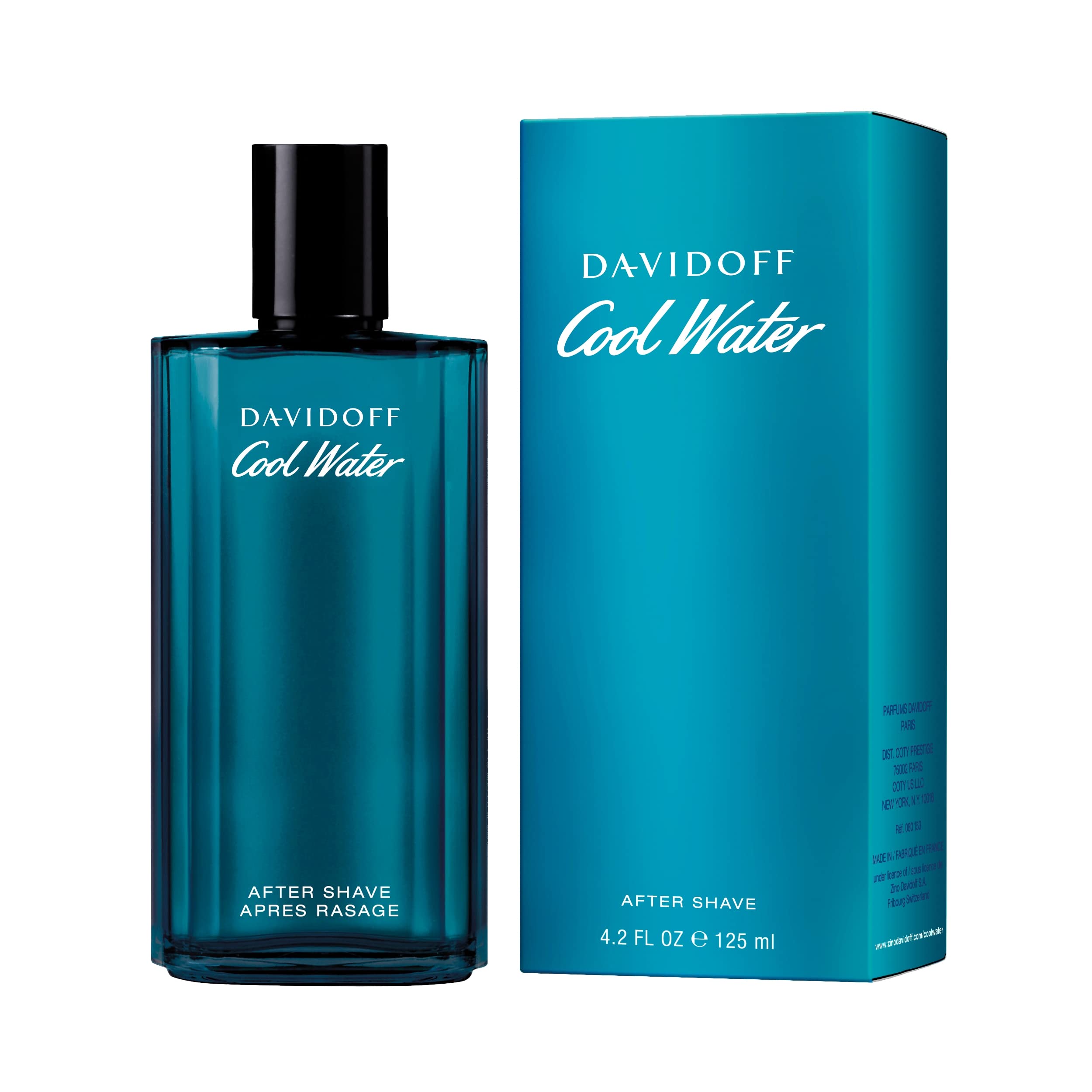 Davidoff Cool Water after shave splash notes lavender and amber create calm aroma