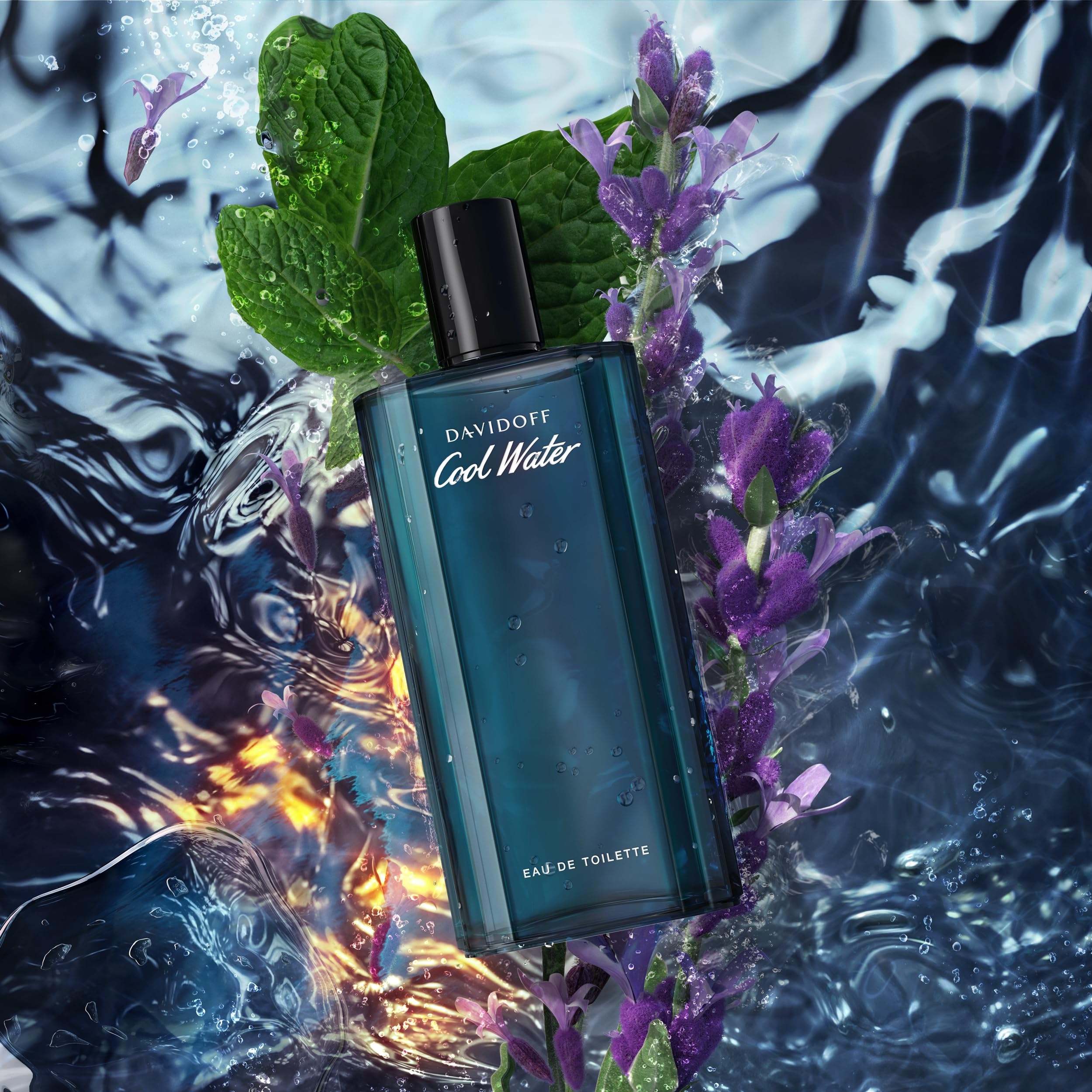 Davidoff Cool Water gift box display for gifting.