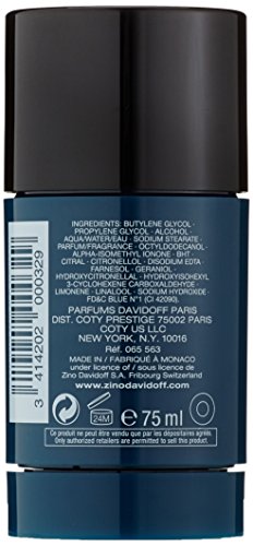 Davidoff Cool Water Deodorant Stick on arm demonstrates smooth application and quick drying.
