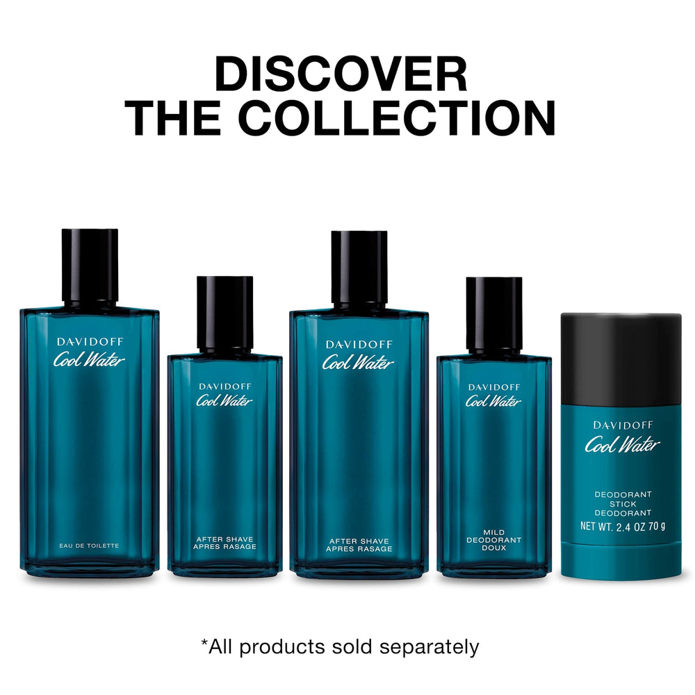 Davidoff Cool Water packaging box conveys premium presentation.