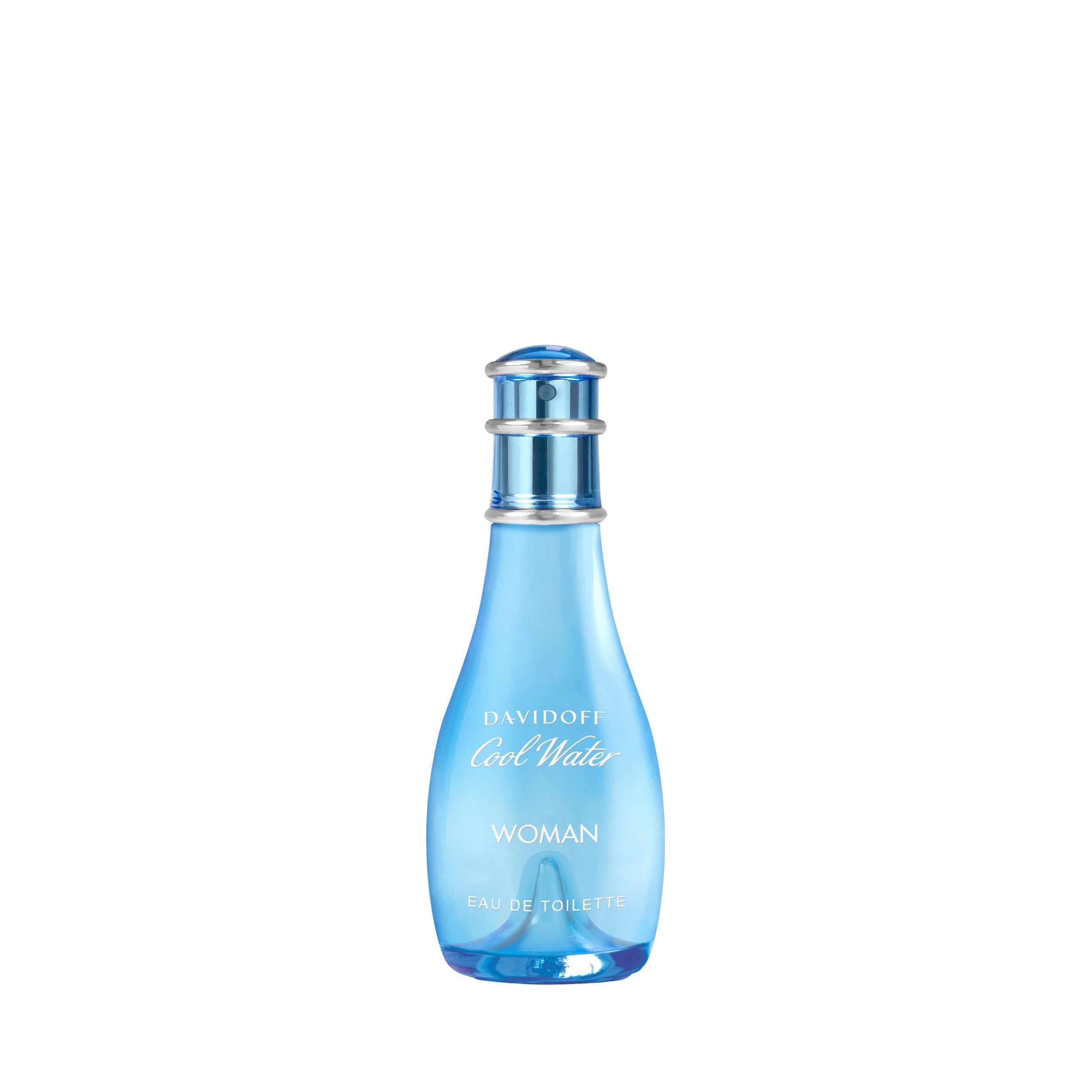 Davidoff Cool Water Woman EDT bottle offers fresh aquatic scent for everyday wear.