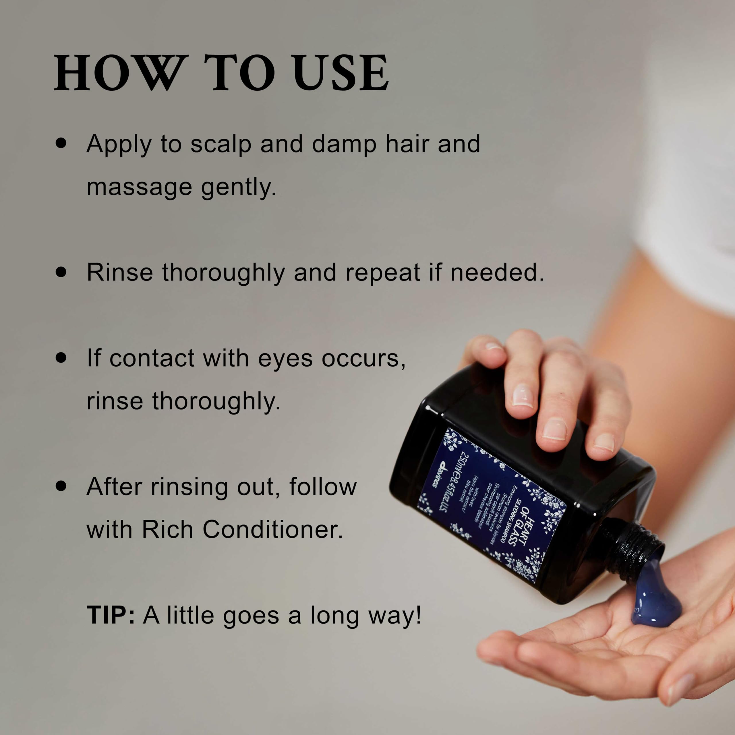 Davines Heart of Glass foam texture cleanses while nourishing blondes.