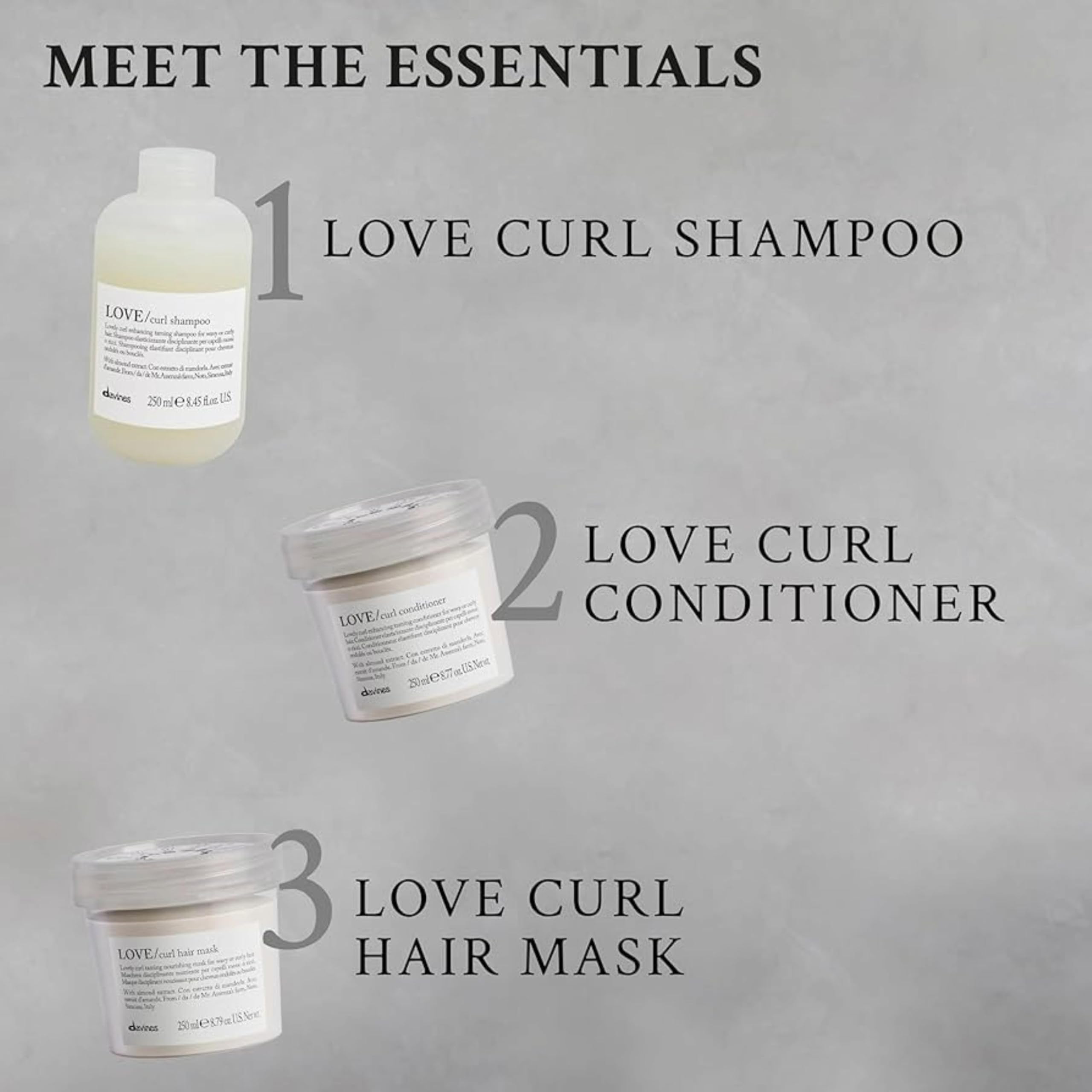 Davines Love Curl Conditioner: brillo natural que realza la textura de cada rizo.