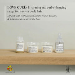 Davines Love Curl Shampoo: rizos definidos y volumen para cabello texturizado.
