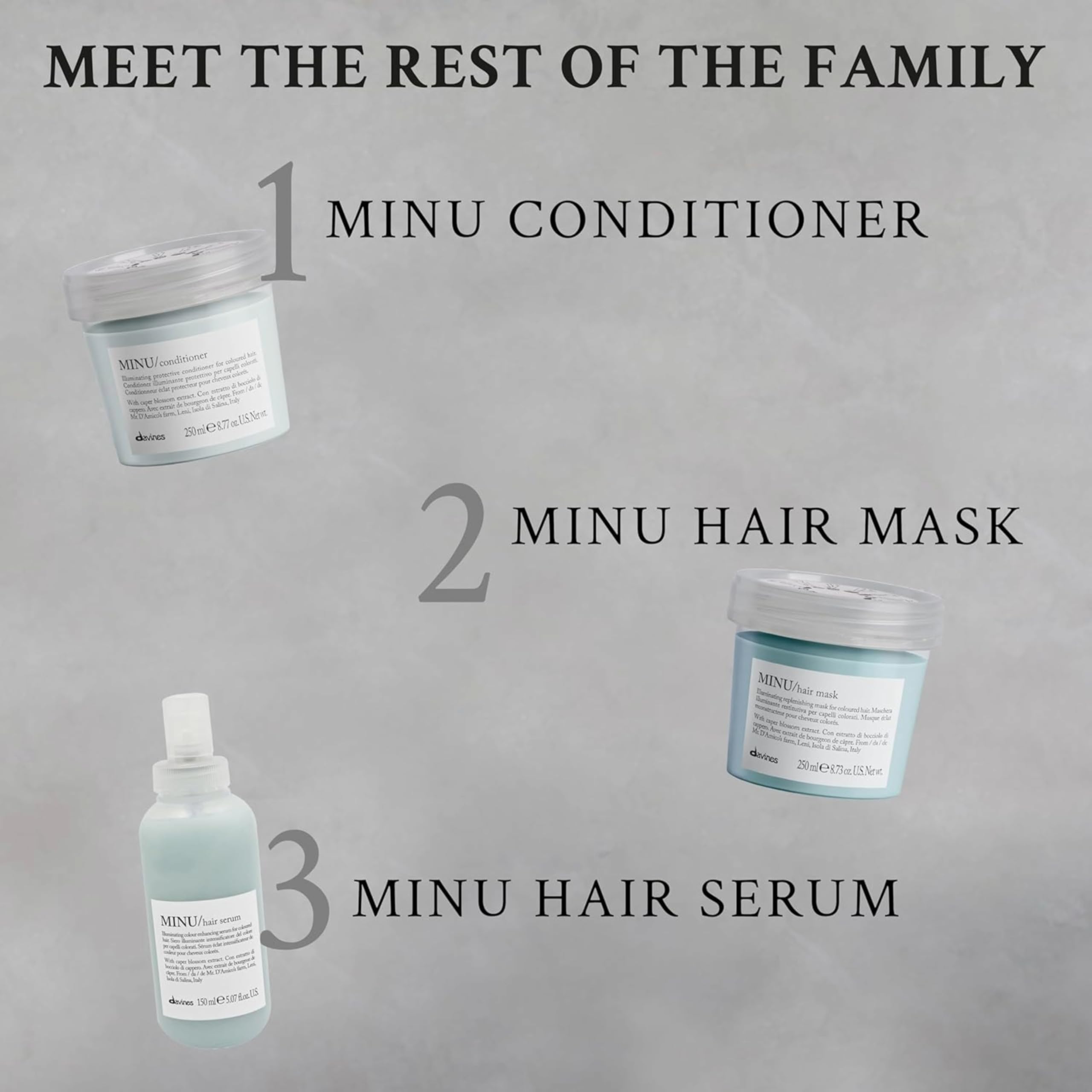 Protección del color con MINU para tonos más duraderos.