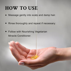 Davines Nourishing Shampoo label and packaging emphasizing sustainable design