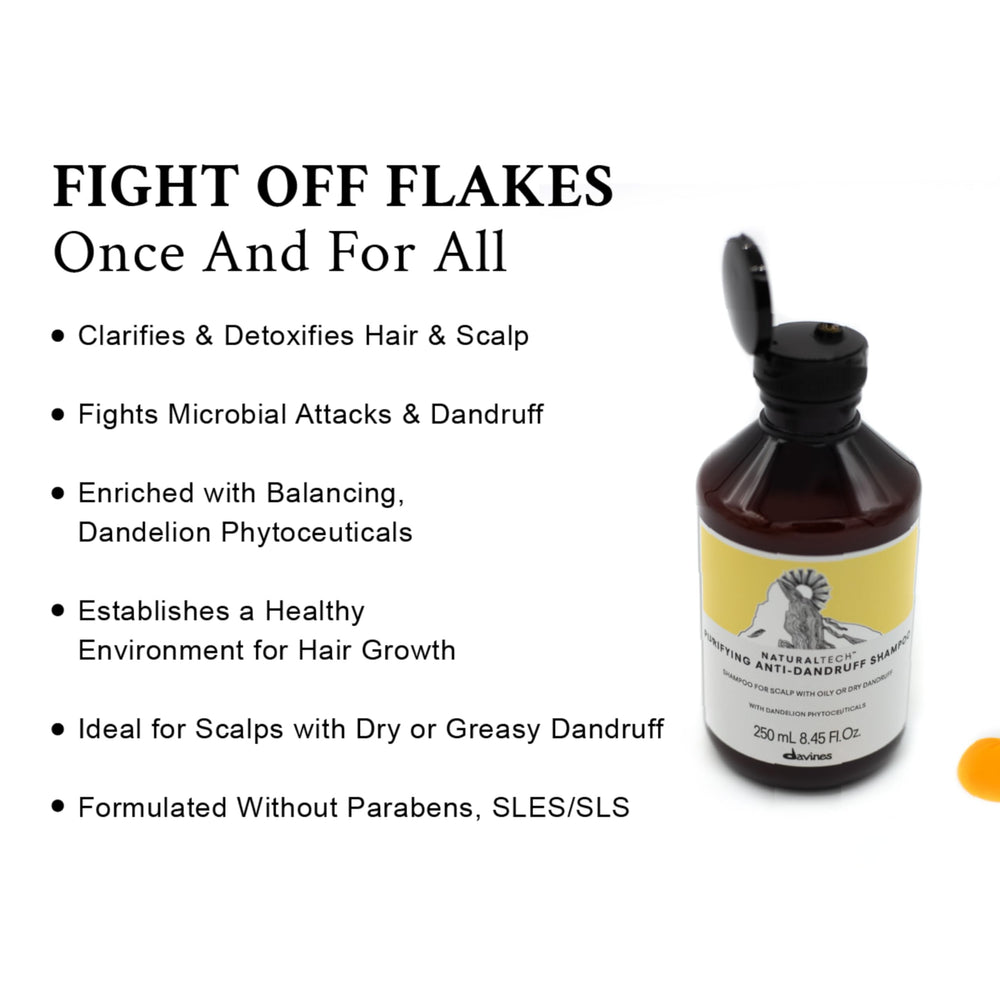 Creamy foamy lather from Davines Purifying Shampoo during wash