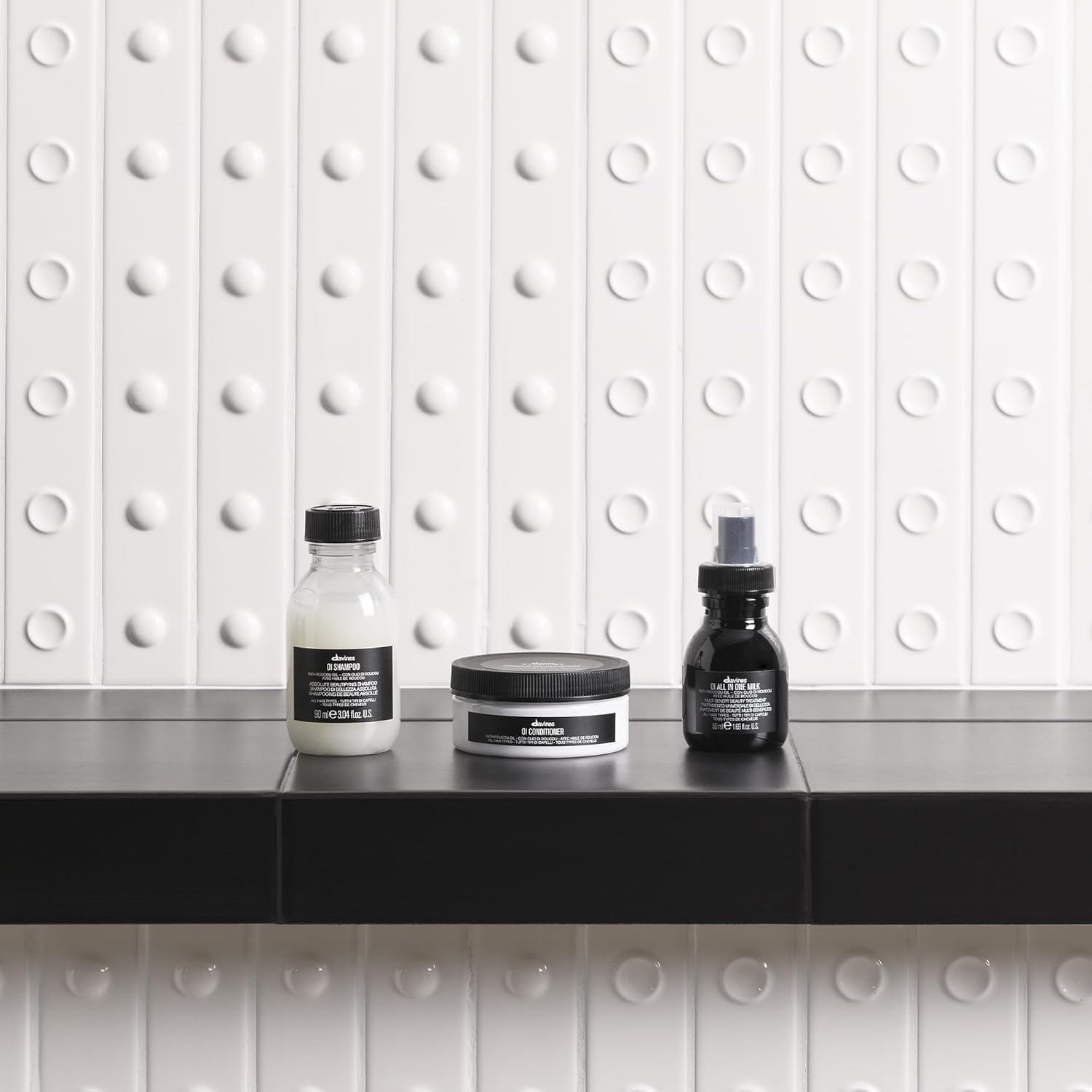 Davines OI Milk helps control frizz for sleek hair