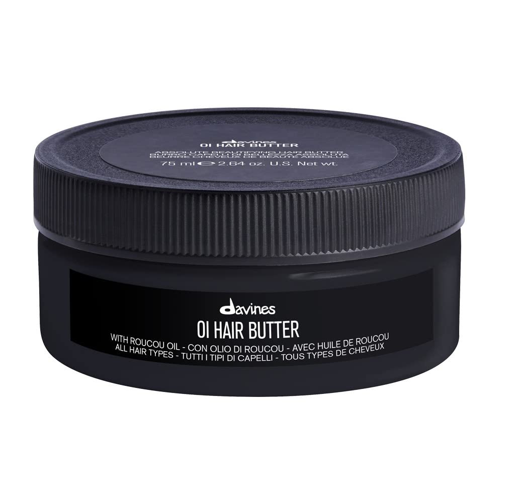 Davines OI Hair Butter packaging highlights premium nourishment for all hair types
