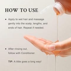 Davines SOLU: cabello limpio y refrescado después del lavado.