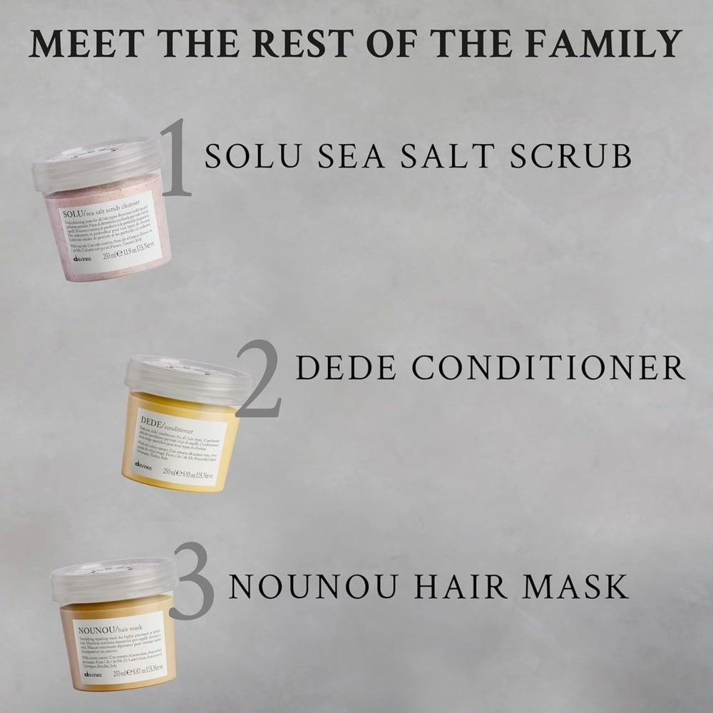 Davines SOLU: tamaño viaje de 75 ml para llevar.