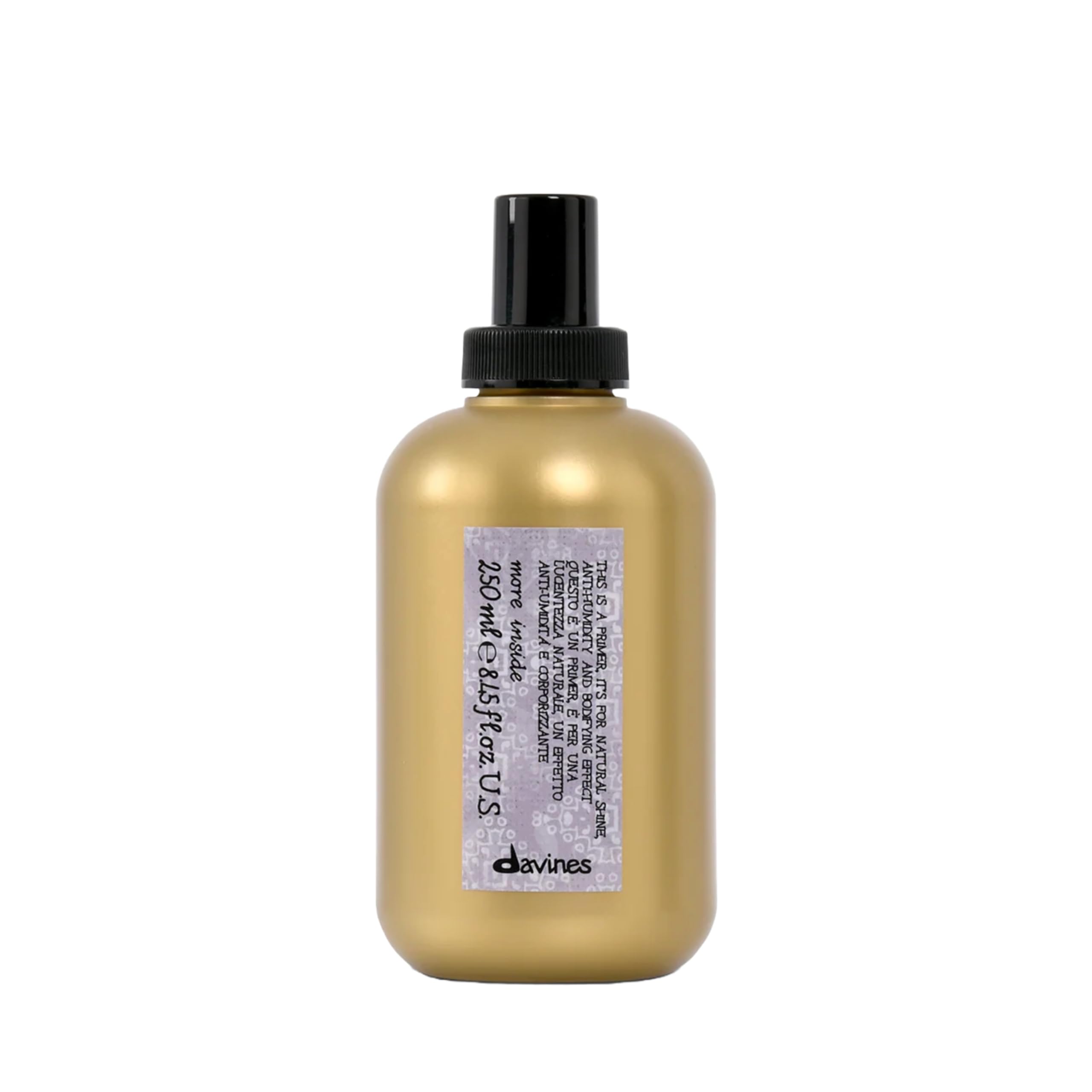 Davines This Is A Blow Dry Primer bottle closeup highlighting premium packaging and protection