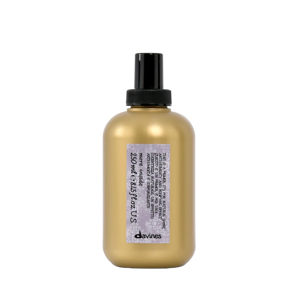 Davines This Is A Blow Dry Primer bottle closeup highlighting premium packaging and protection
