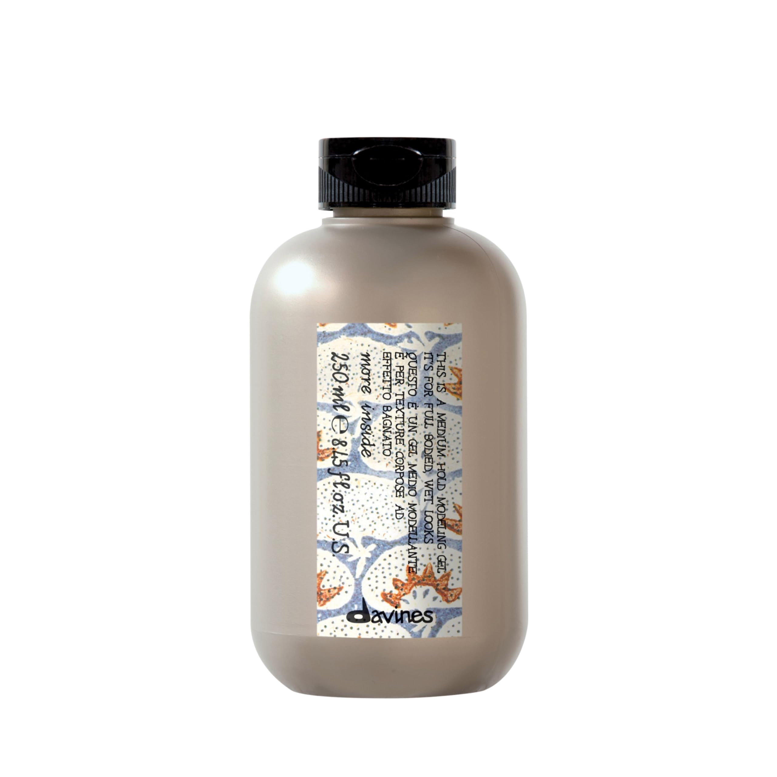 Davines This Is A Medium Hold Modeling Gel bottle front view for body and elasticity