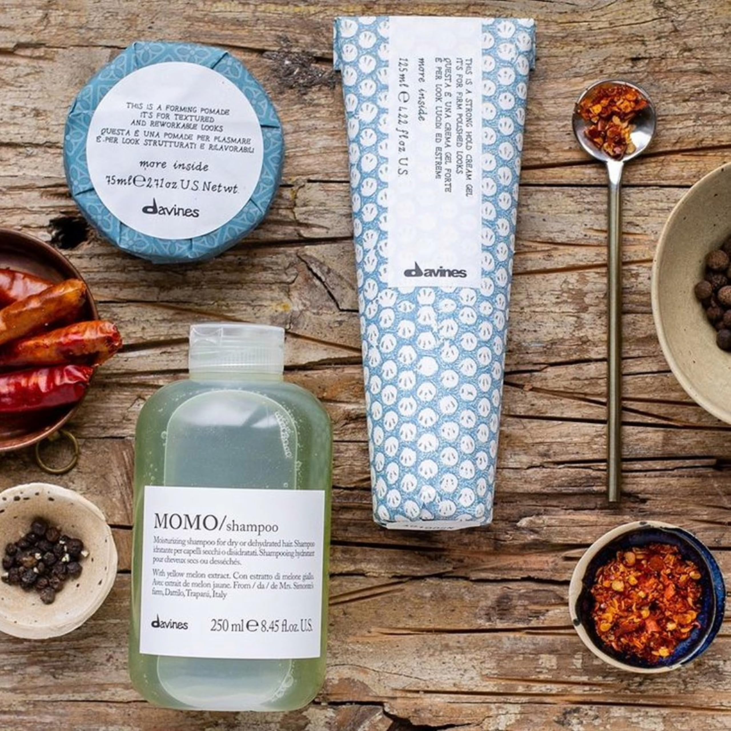 Davines This is a Strong Hold Cream Gel leaves residue-free finish.