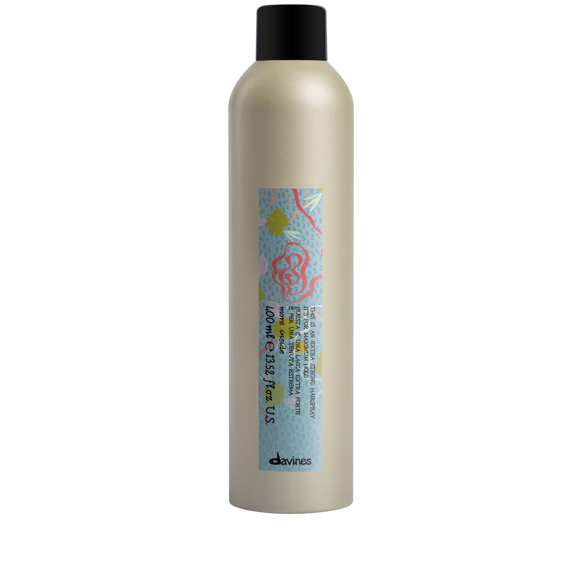 Davines This Is An Extra Strong Hair Spray bottle front view for long-lasting hold.