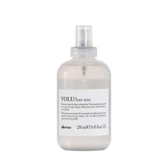 Davines VOLU Mist bottle front view showing lightweight root lifting benefits
