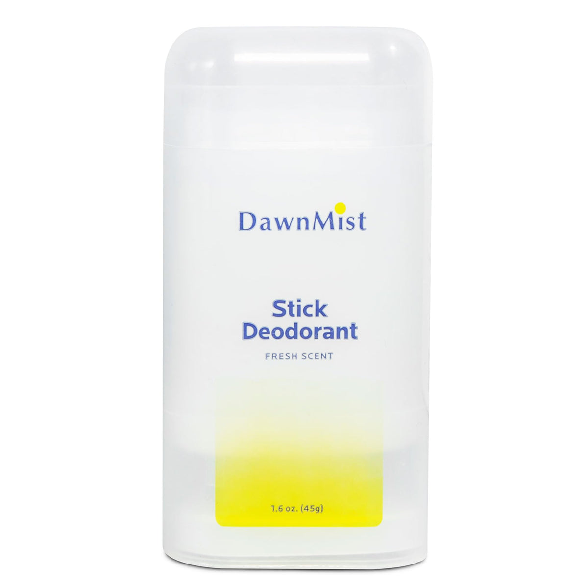 DawnMist stick deodorant with fresh scent for daily odor control.