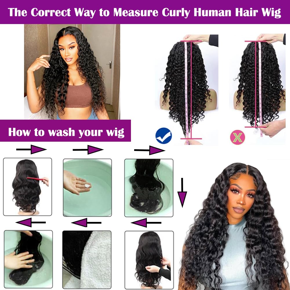 DaXunDi 22 inch deep wave offers voluminous, flattering fall and bounce.