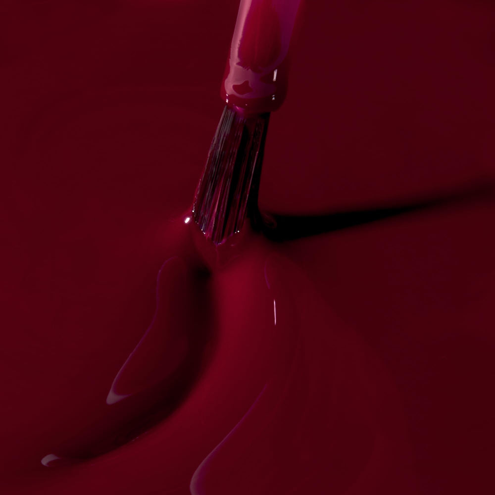 Dazzle Dry muestra-color, tono cereza con subtonos azules para color vibrante.
