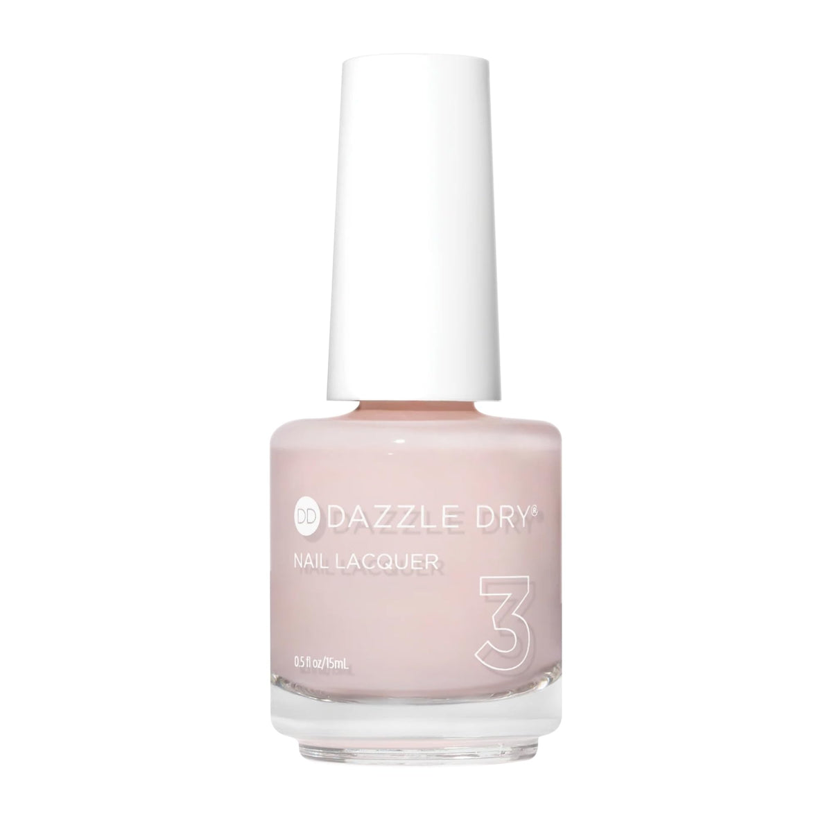 Esmalte Dazzle Dry Macaron de Fresa, primer plano y tono suave