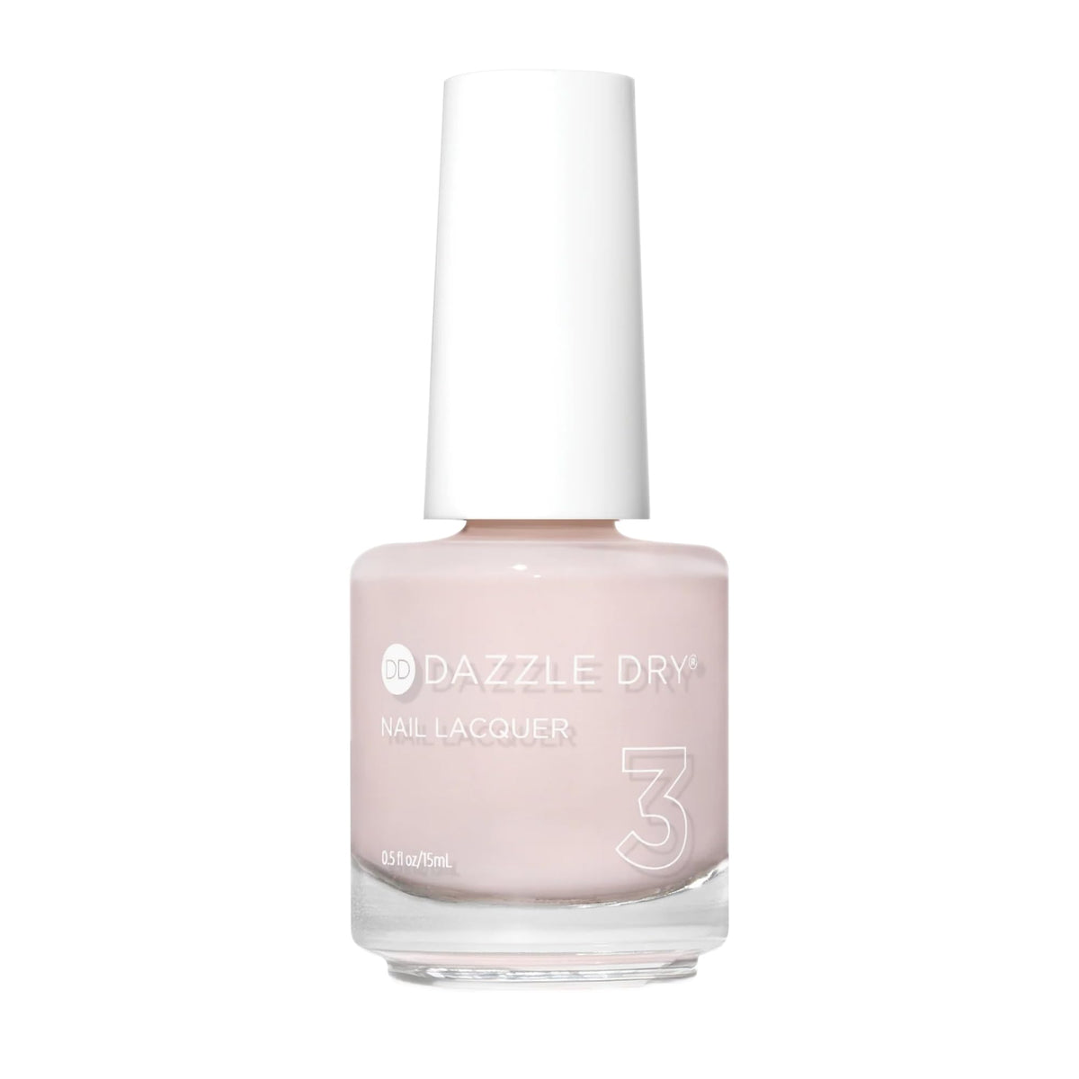 Esmalte Dazzle Dry Paso 3 Toque de Amor: acabado semitranslucido y elegante