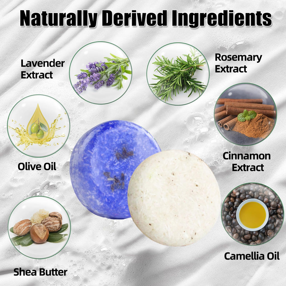 DBEAUTYM barra champú lavanda-relajante suaviza cuero cabelludo y aporta brillo natural.