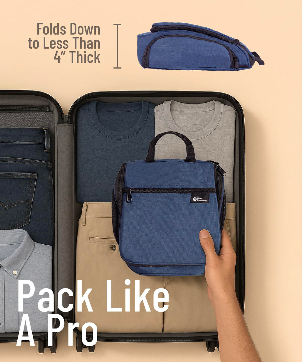 DD D&D Wanderlust bag size and capacity shown with daily essentials.