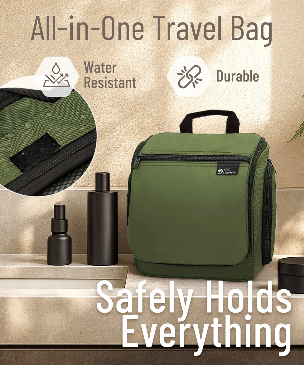 DD D&D Wanderlust features YKK zippers for durable daily use on trips.