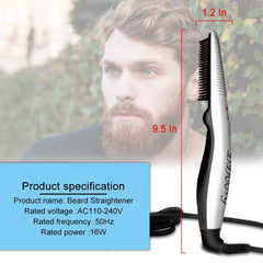 DDONG beard straightener cord with 360 swivel for easy maneuvering