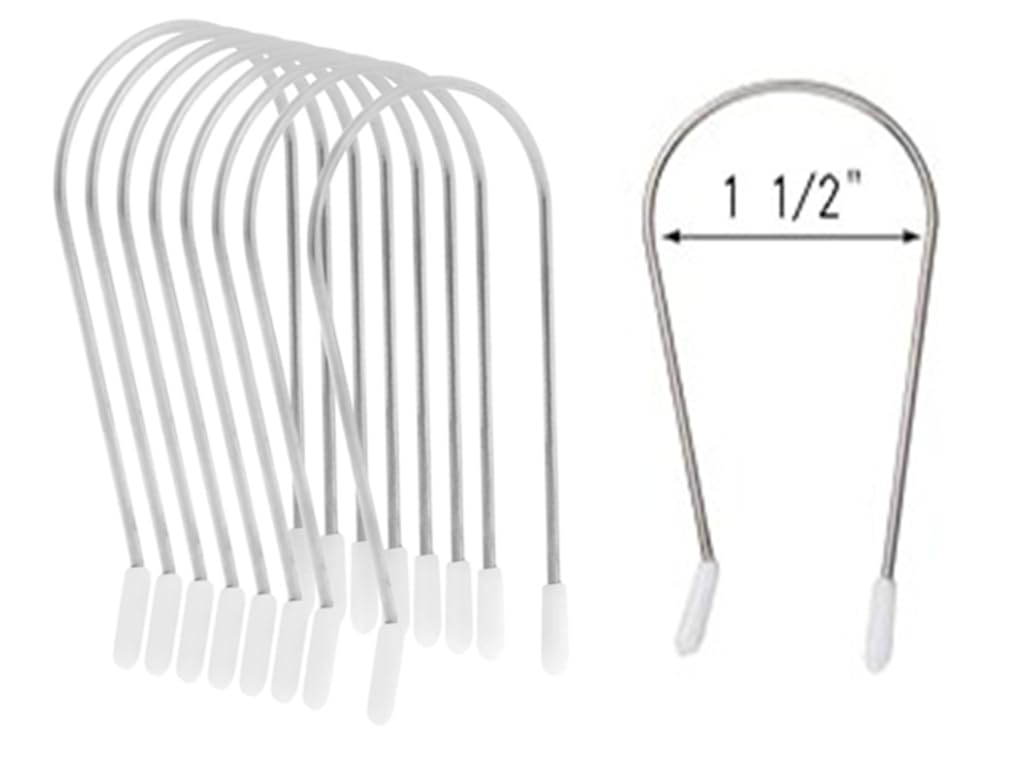 DDRAUY hot curler clips replacement kit for 1-1/2 inch rollers, secure styling sessions