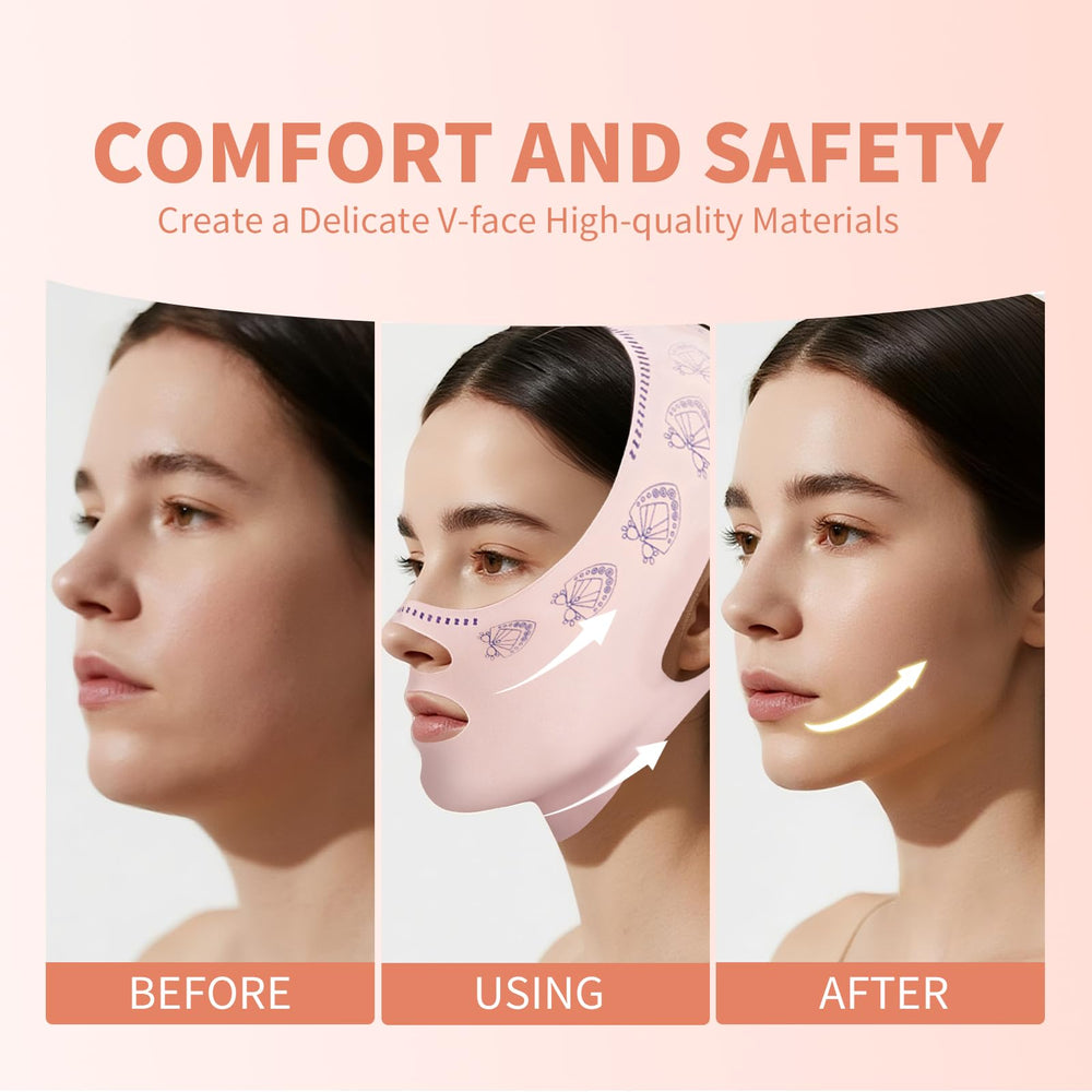 Ddszaa chin strap 3D ergonomic fit displayed on the jawline for comfort