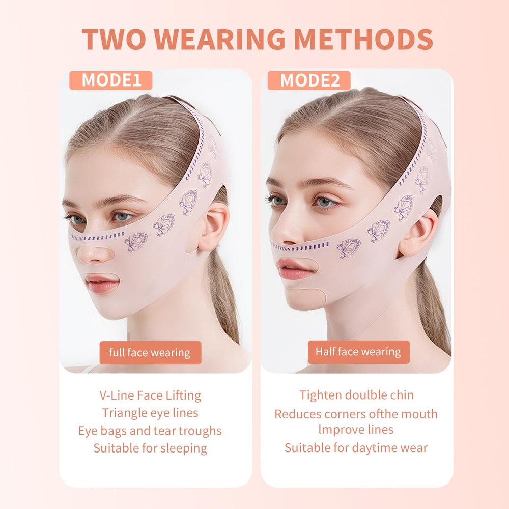 Ddszaa strap with side openings shown with eyeglasses for ease