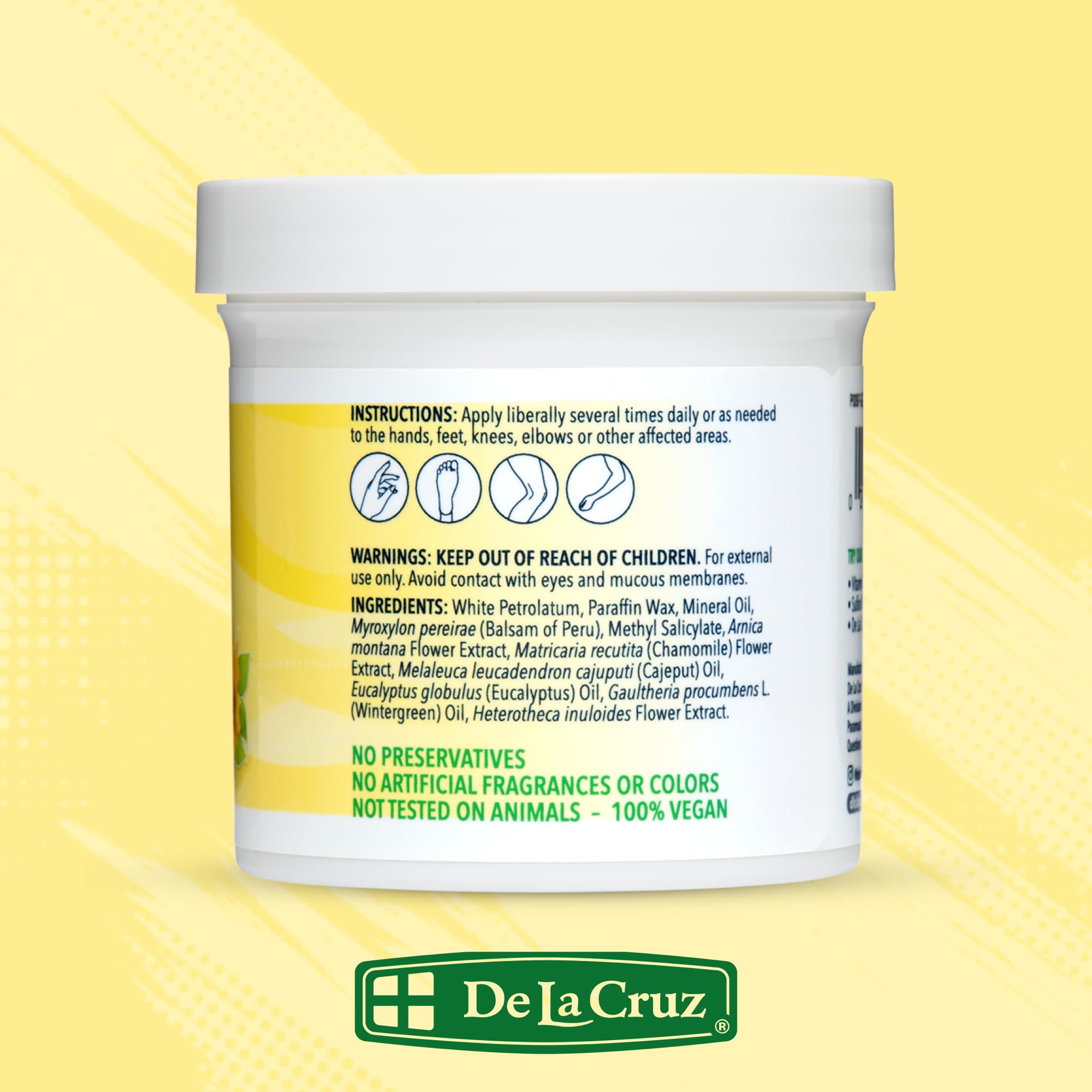 Arnica Salve De La Cruz, sin-crueldad formulación ética
