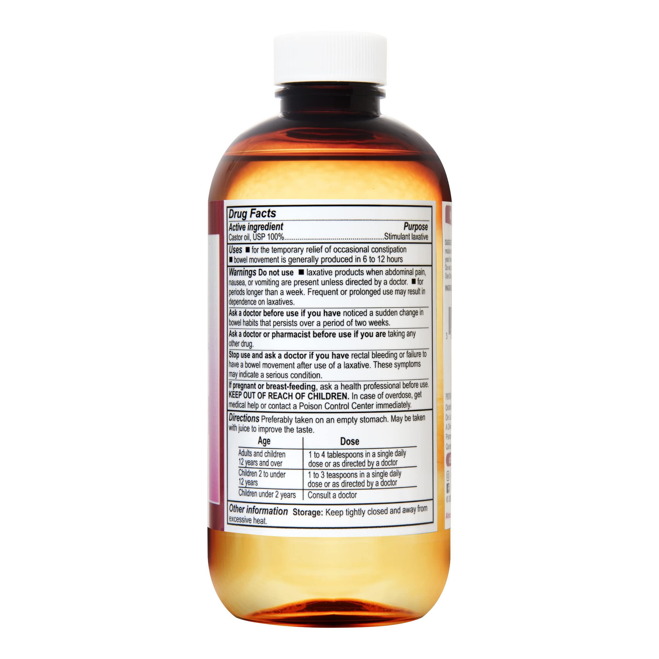 Textura densa de aceite De La Cruz para piel y cabello.