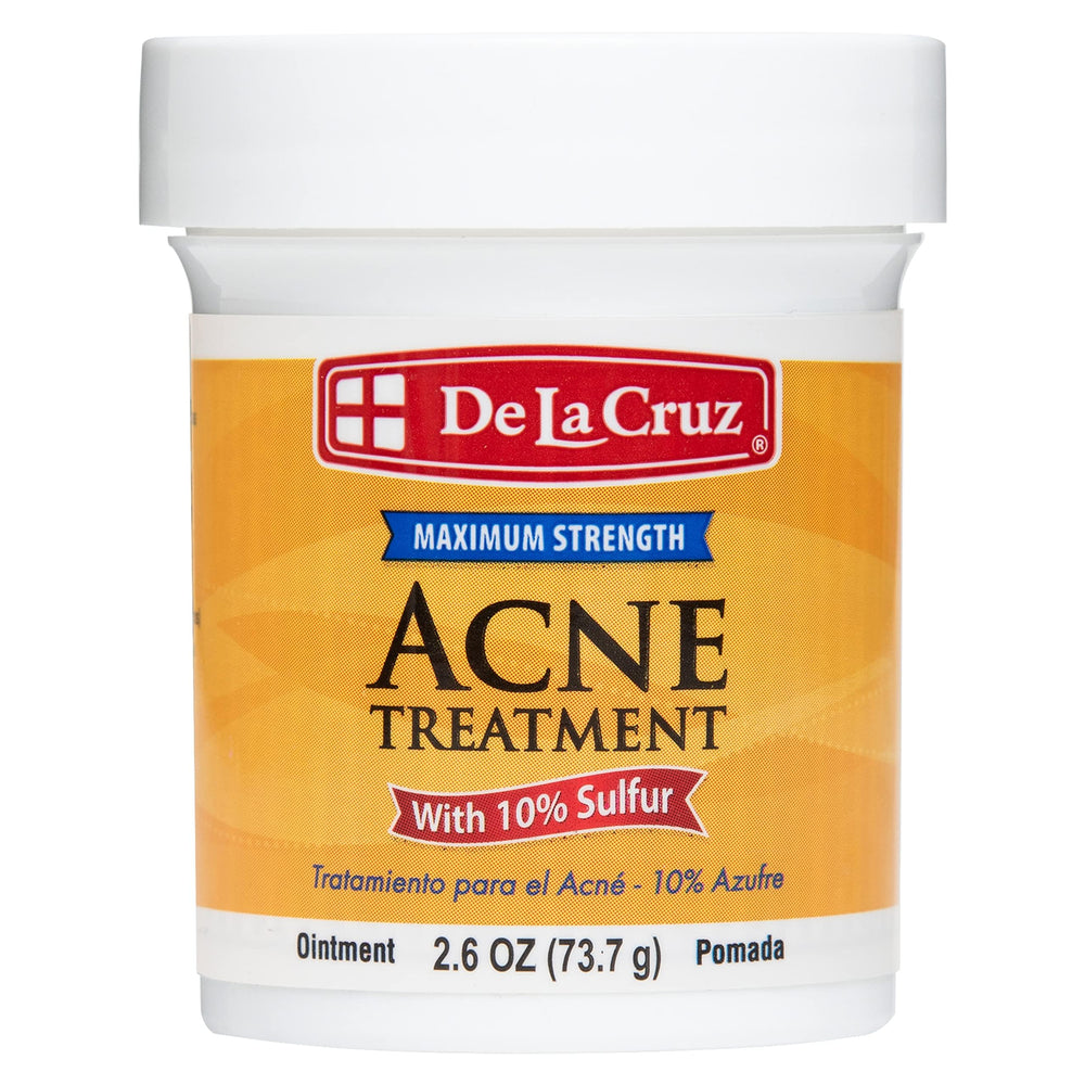 De La Cruz ungüento de azufre para rostro, uso puntual de imperfecciones
