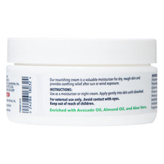 De La Cruz Vitamina E Crema — ingredientes con aguacate y almendra.