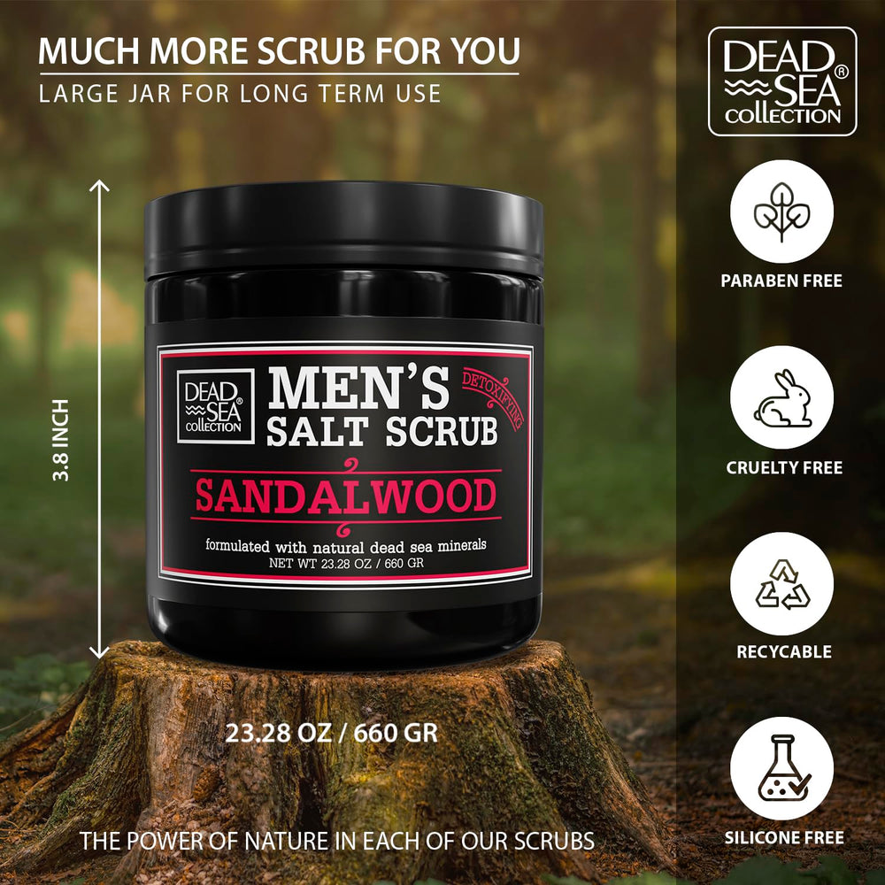 Dead Sea Collection aplicación-manual en la ducha para exfoliar e hidratar