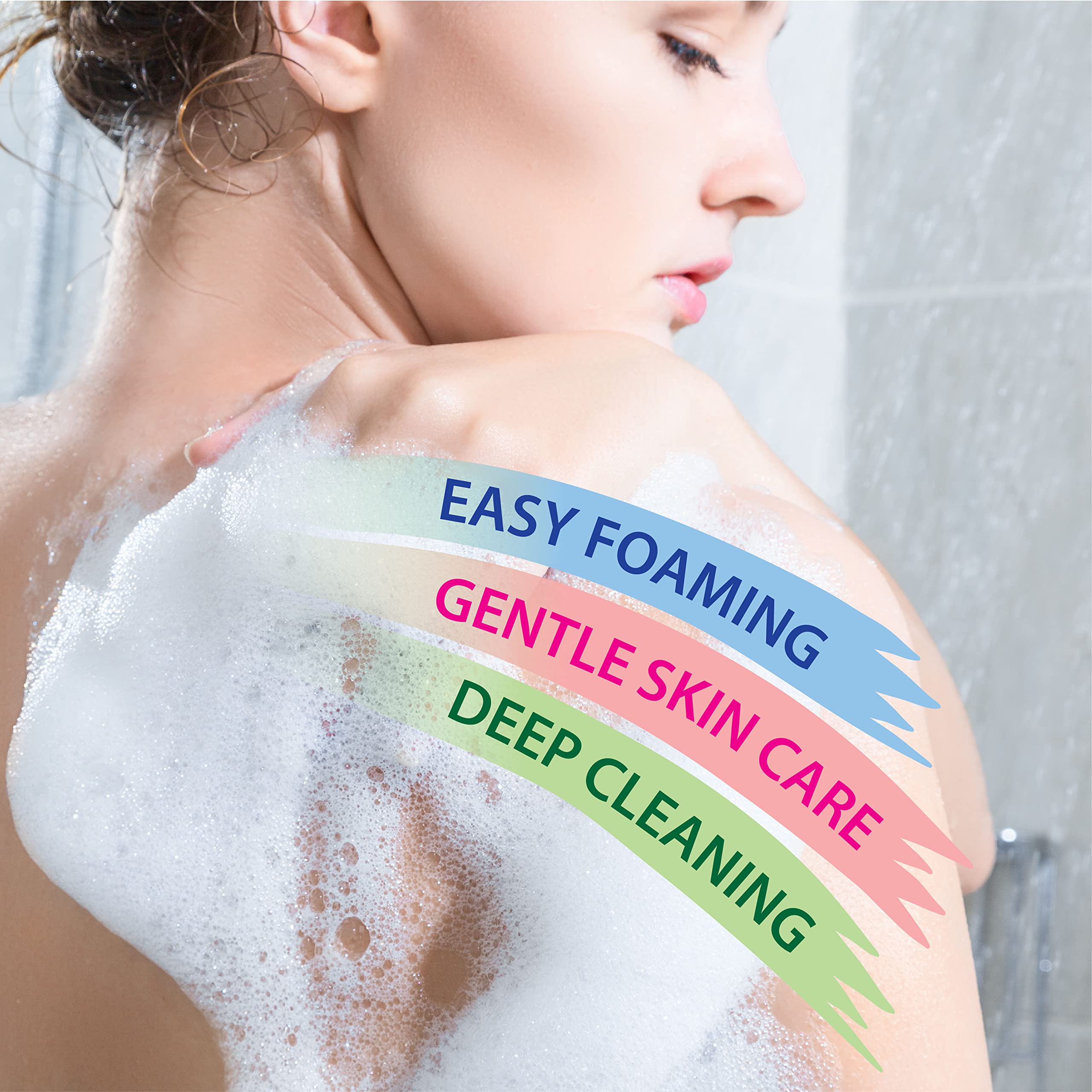 Mineral-rich formula including magnesium and potassium in Dead Sea Collection wash.