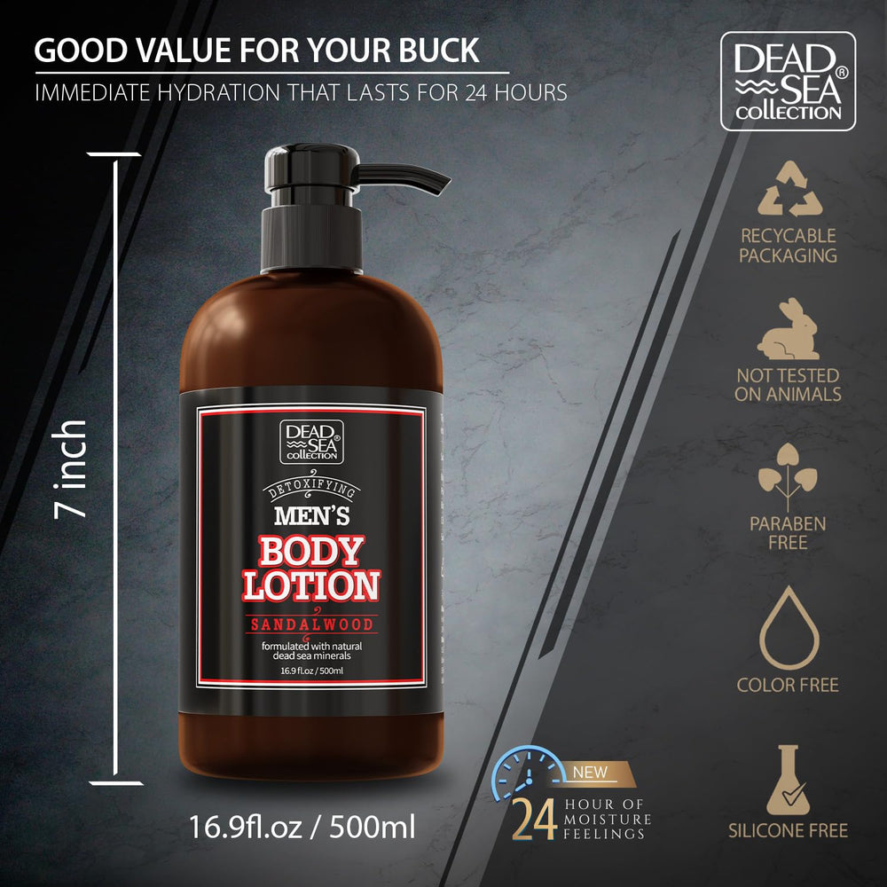 Empaque práctico con bomba para dosificación controlada de Dead Sea Collection.