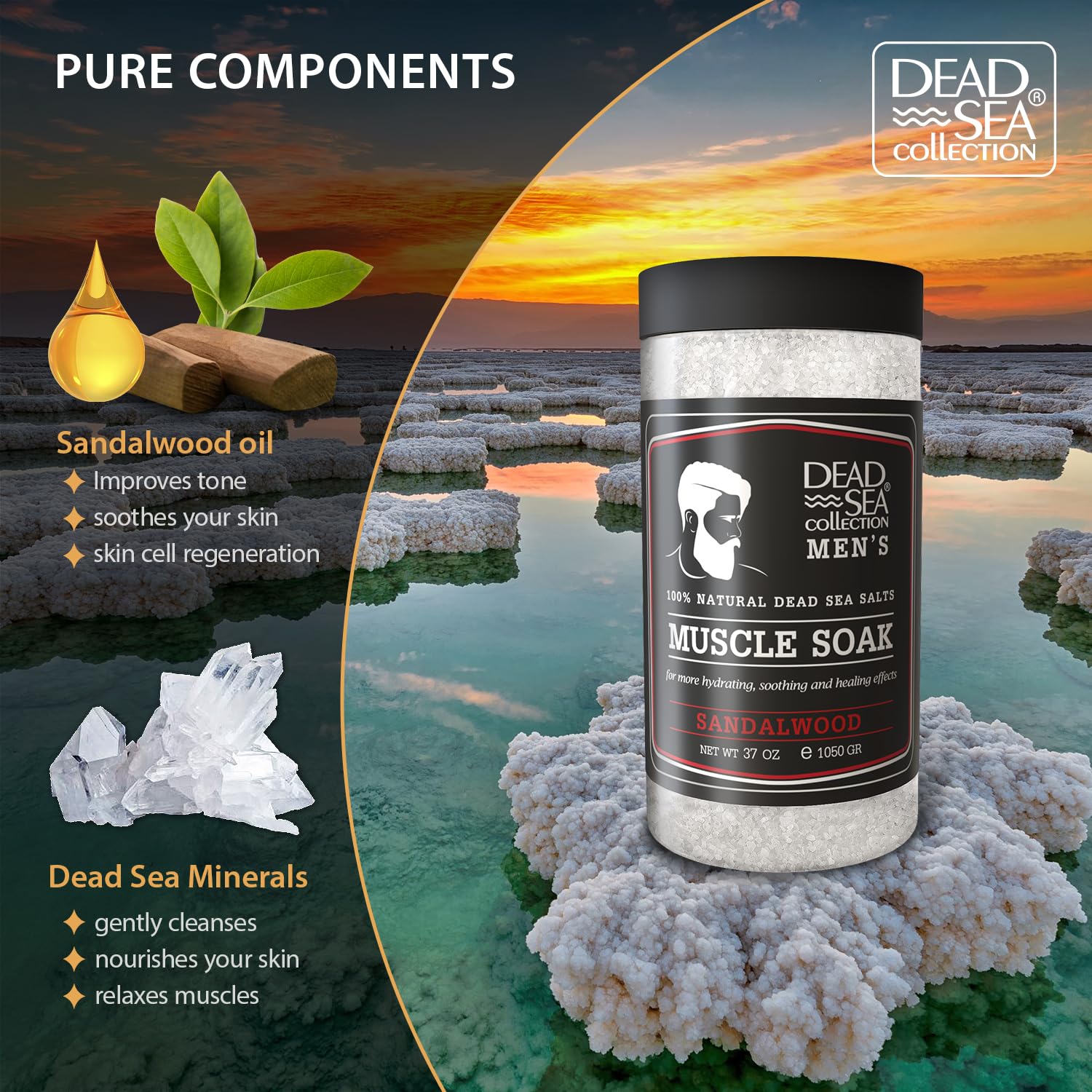 Dead Sea Collection minerales puros para relajación y bienestar de la piel