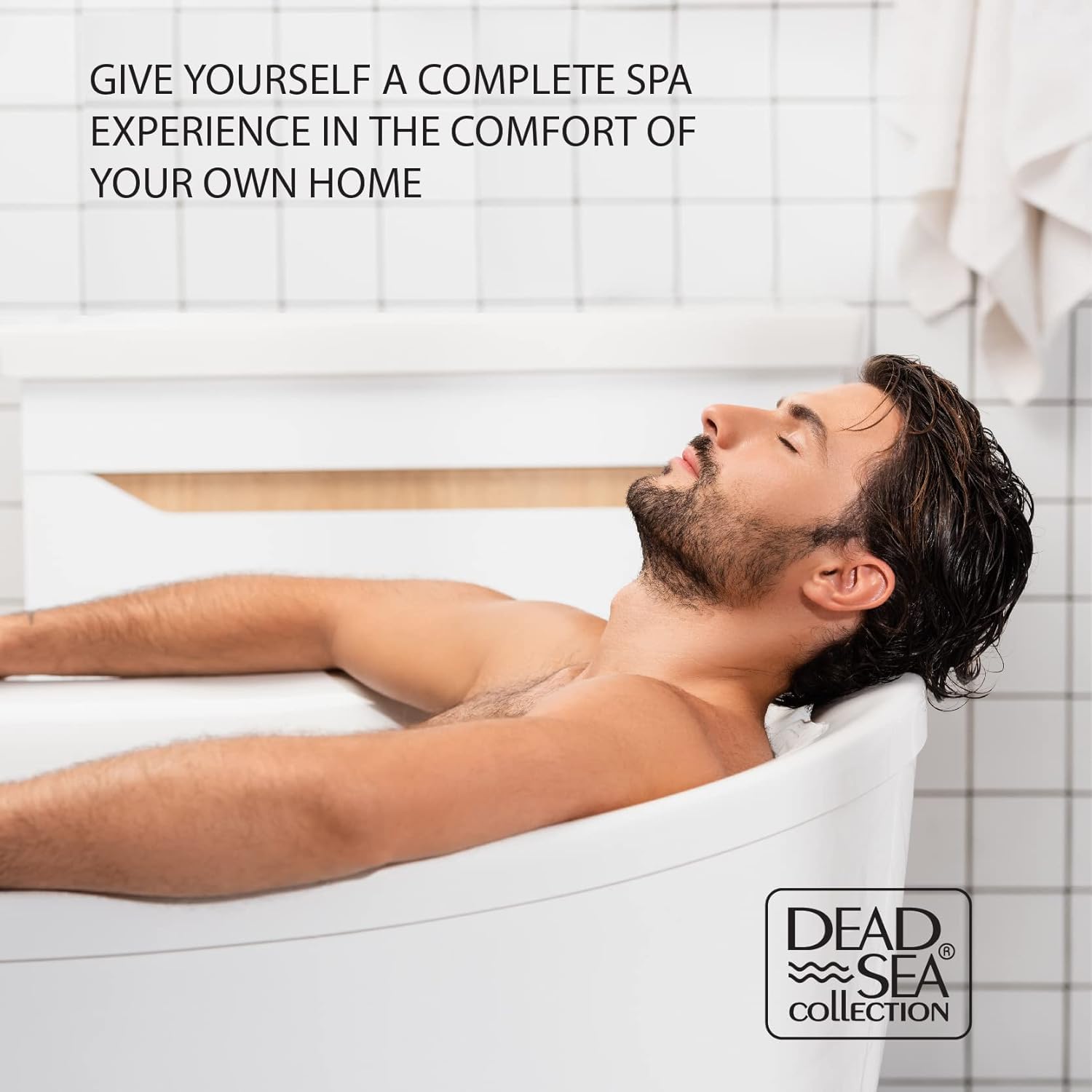 Dead Sea Collection producto apto para pieles sensibles durante el baño