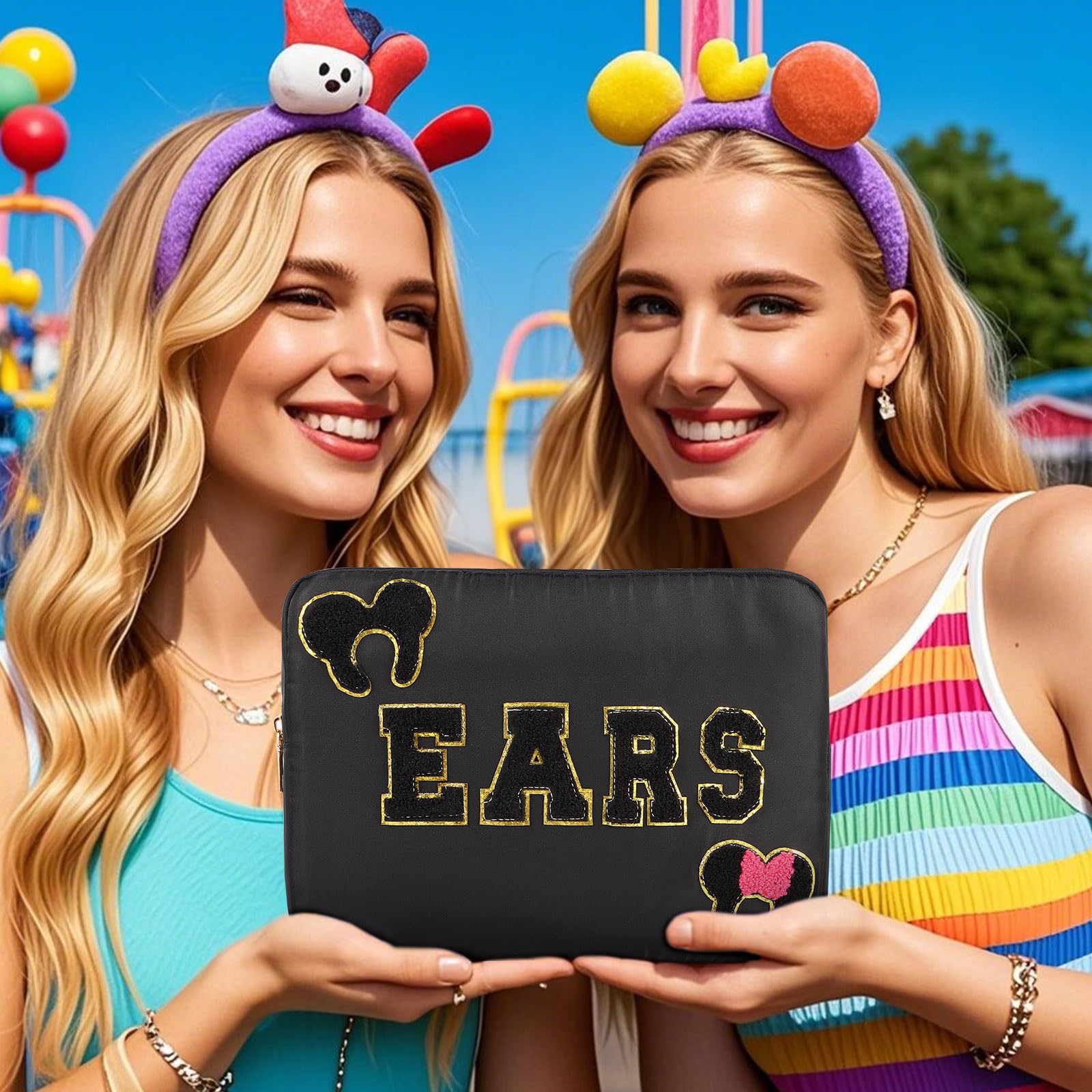 Dealkion bag ideal for theme park trips and photos during outings.