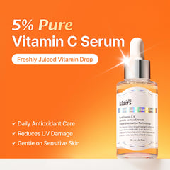 gotero del serum vitamina C DearKlairs facilita aplicación diaria