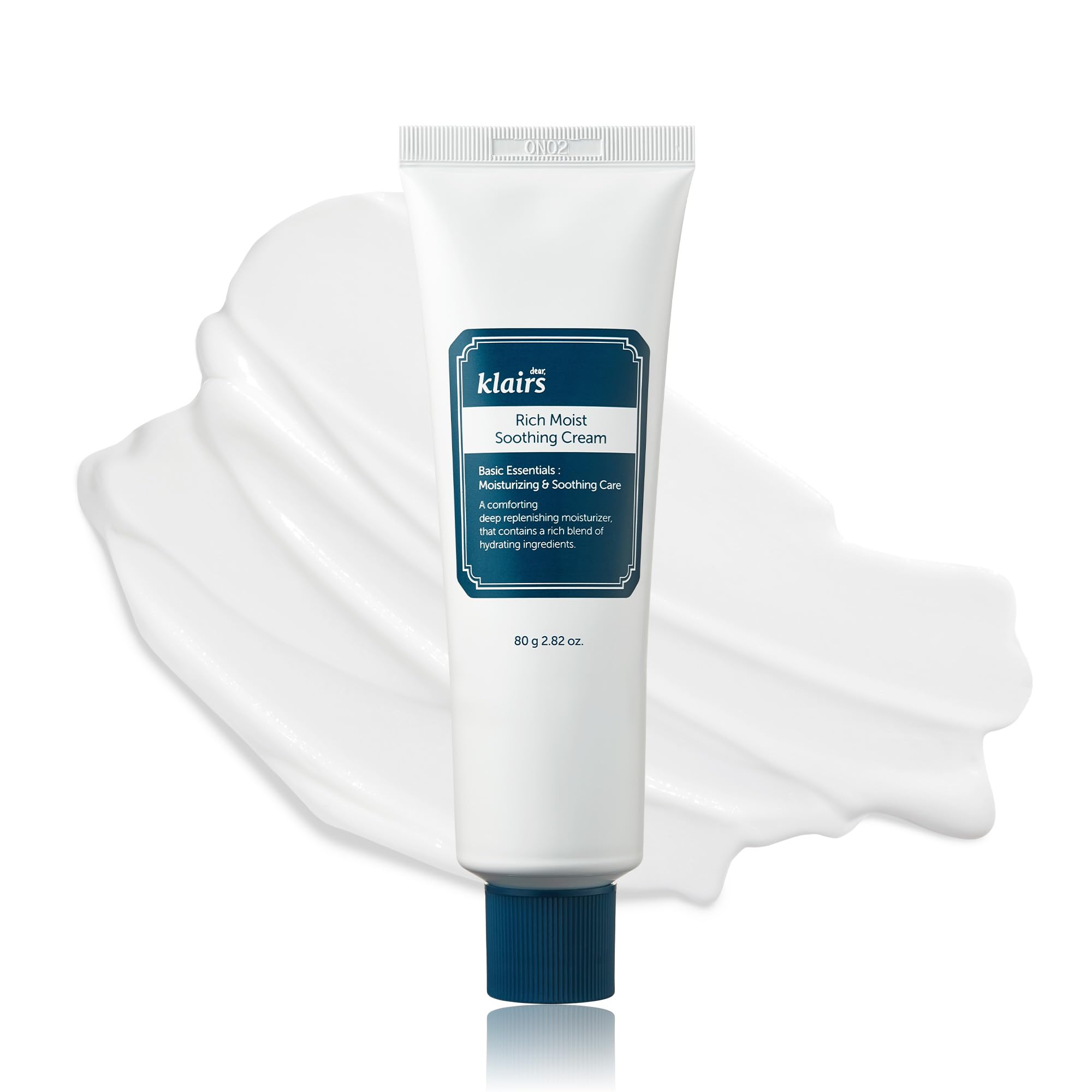 DearKlairs crema hidratante rica y calmante, hidratación profunda para piel seca.